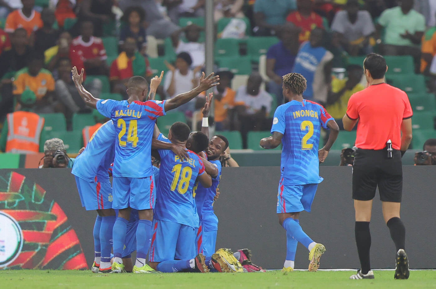 بثلاثة أهداف منتخب الكونغو الديمقراطية يهزم منتخب غينيا ويتأهل لنصف نهائي كأس أمم إفريقيا 3980